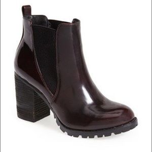 Steve Madden Burgundy Boot Heels
